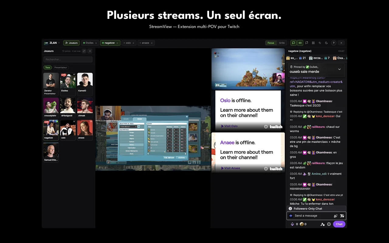 StreamView aperçu 1